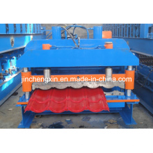 Colored Glazed Steel Roof Tile Roll Forming Machine